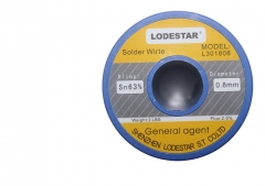 Lodestar/乐达 高亮度锡线含锡量63% 锡丝0.8MM 800g L301808